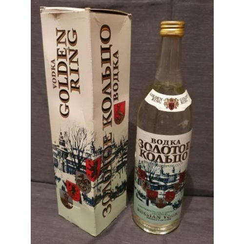 Водка Золотое кольцо 0,75л на экспорт