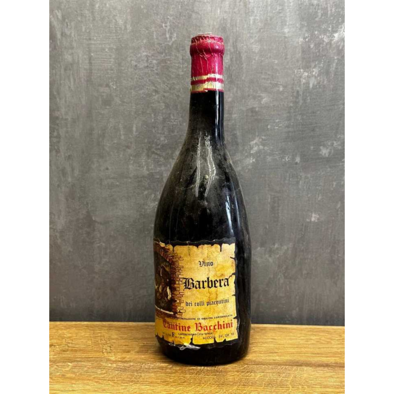 Вино Cantini Bacchini Vino Barbera Frizzante 1985 года урожая 2
