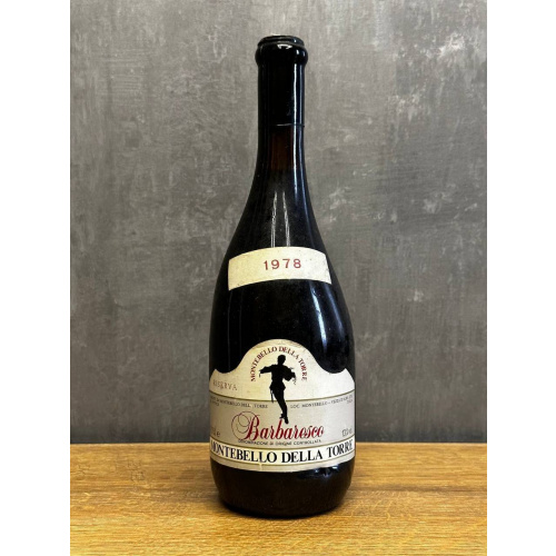 Вино Montebello della Torre Barbaresco 1978 года урожая