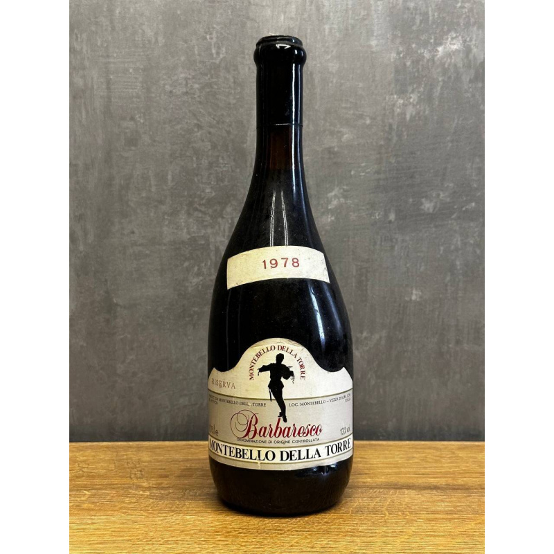 Вино Montebello della Torre Barbaresco 1978 года урожая