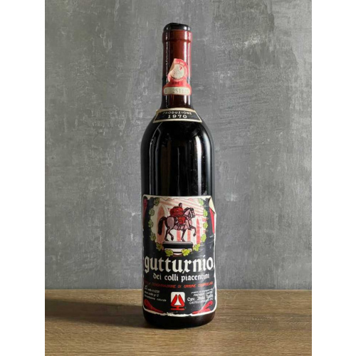 Вино Gutturnio dei Colli Piacentini 1970 года