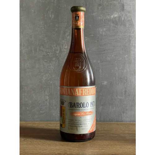 Вино Fontanafredda Barolo 1971 года