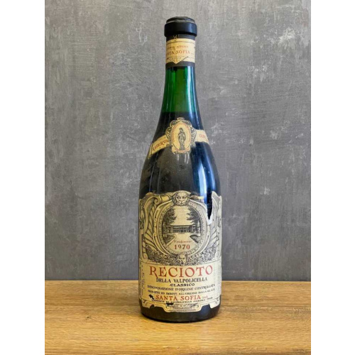 Вино Santa Sofia Recioto della Valpolicella 1970 года
