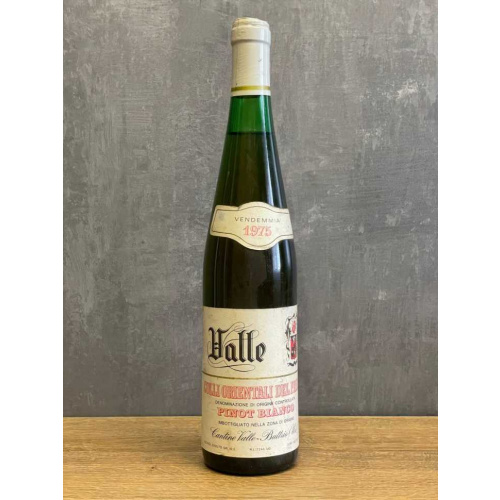 Вино Valle Pinot Bianco 1975 года