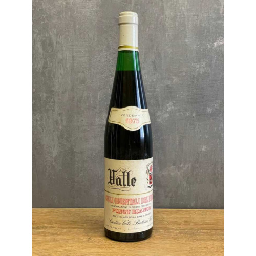 Вино Valle Pinot Bianco 1975 года