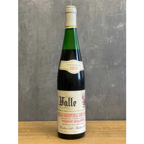 Вино Valle Pinot Bianco 1975 года