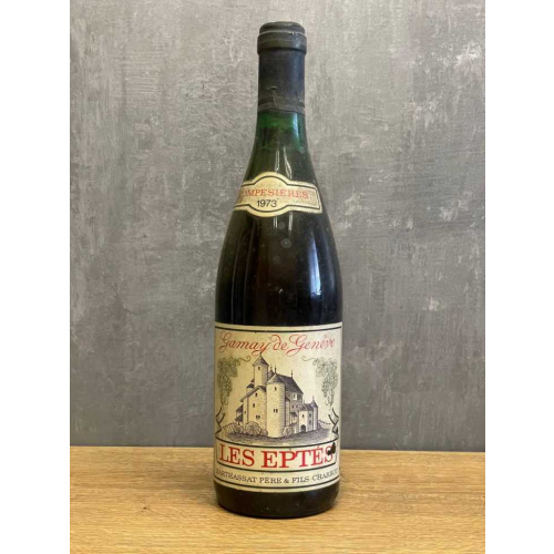 Вино Gamay de Geneve Les Eptés 1973 года