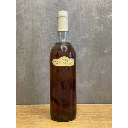 Вино Pinot Grigio 1978 года