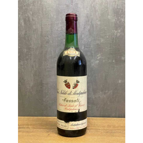 Вино Vino Nobile di Montepulciano Fassati 1971 года