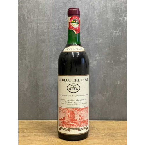 Вино Cantine Deroà Merlot del Piave 1971 года