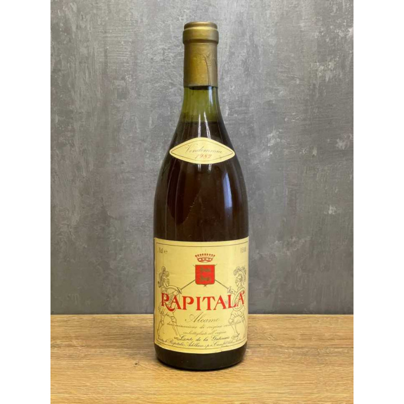 Вино Rapitala Alcamo 1982 года