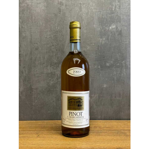 Вино Pinot S.Margherita 1989 года.