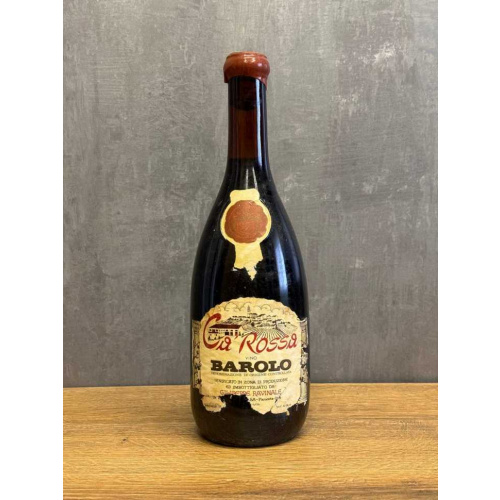 Вино Barolo Ca’ Rossa 1971 года.