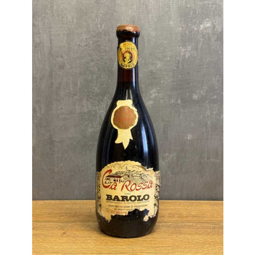 Вино Barolo Ca’ Rossa 1971 года.