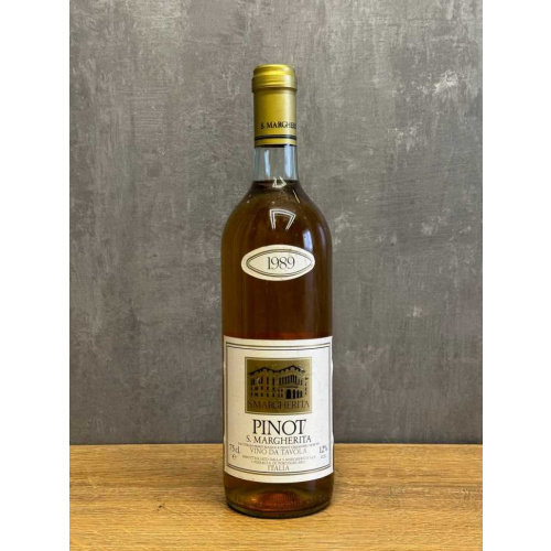 Вино Pinot S.Margherita 1989 года.