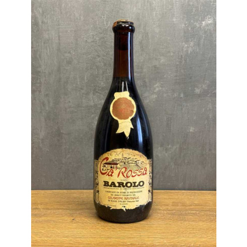 Вино Barolo Ca’ Rossa 1971 года.