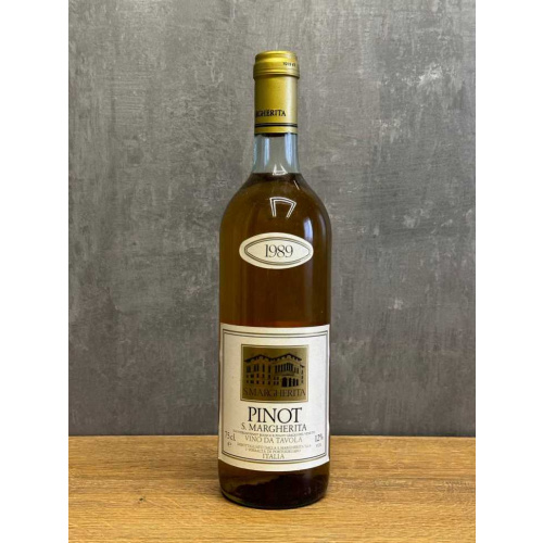 Вино Pinot S.Margherita 1989 года.