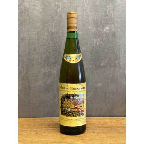 Вино Terlaner Weißburgunder 1983 года.