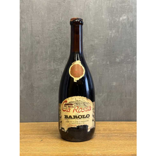Вино Barolo Ca’ Rossa 1971 года.