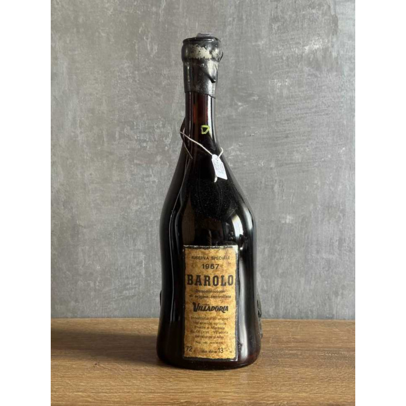 Вино Cantine Villadoria Barolo 1967 года.