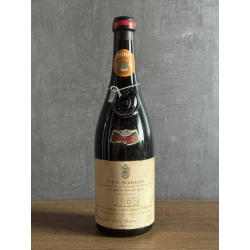 Вино Bersano Barolo 1965 года.