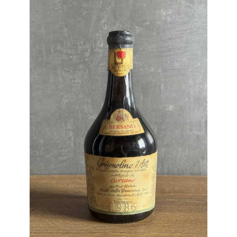 Вино Bersano Grignolino d’Asti 1986 года.