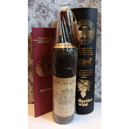 Вино «Черный доктор Массандра» 2003 года.