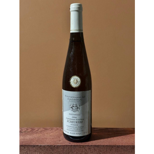 Вино  Erpolzheimer Kieselberg Scheurebe Auslese 1990 года. 0,75 л.