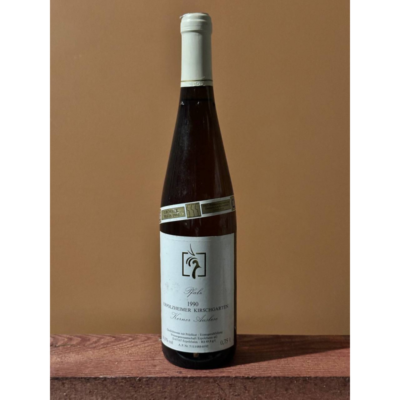 Вино Erpolzheimer Kirschgarten Kerner Auslese 1990 года. 0,7 л