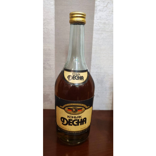 Украинский "Десна 4 года" 1989 года. 0,5 л. Одесский з-д. СССР.