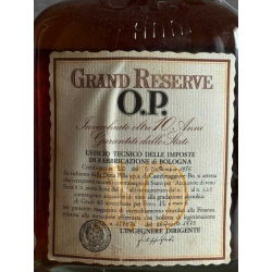 Brandy O.P. ORO PILLA Grand Reserve 10 лет, 1975 года.