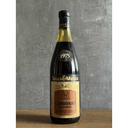 Вино Sella & Mosca Cannonau di Alghero 1975 года.