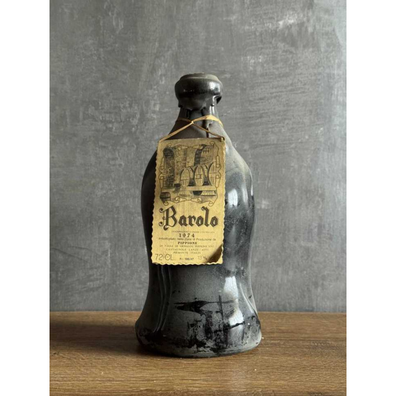 Вино Giovanni Pippione Barolo 1974 года.