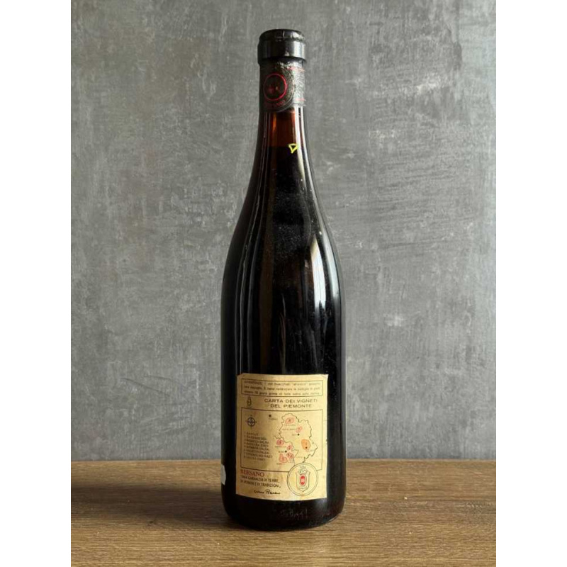 Вино Bersano Barbera d’Asti 1981 года.