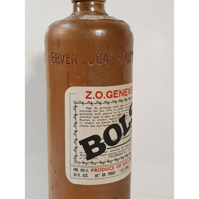 Голланский джин Bols Zeer Oude Genever 70-е