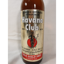 Rum Havana Club 5 years Old 0,75Lt 40%