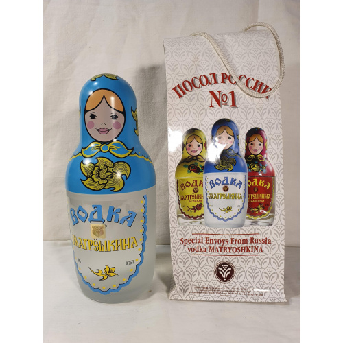 Водка Матрешкина  КиН 0,75л 2001