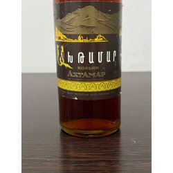 Армянский "Ахтамар 10 лет" 80-е года. 0,5 л. СССР. Московский з-д.