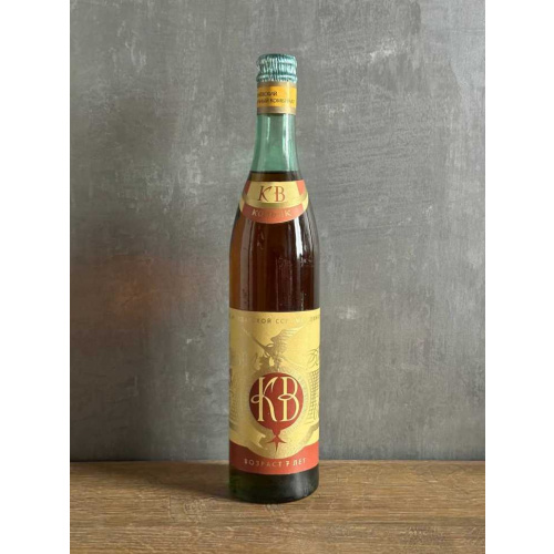 Молдавский "КВ 7 лет" 23.11.1988 года. 0,5 л. СССР. Редкий.