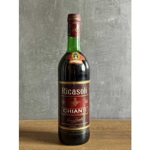Вино Ricasoli Chianti 1973 года