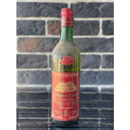 Вино Lagrein Scuro dell Alto Adige 1975 года урожая