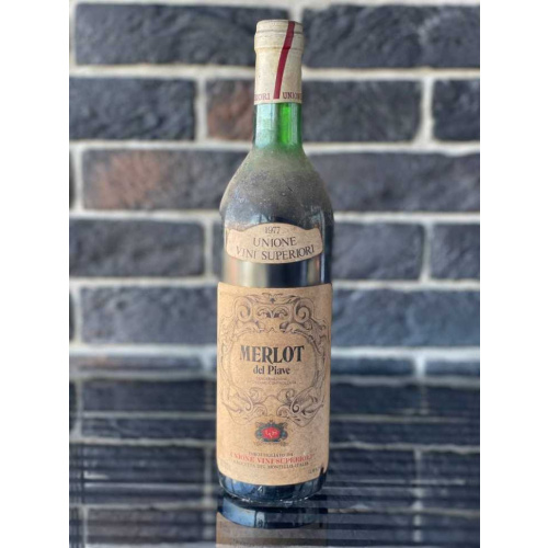 Вино Merlot del Piave 1977 года урожая