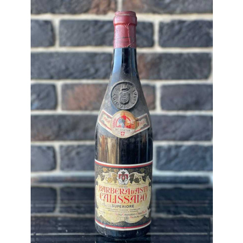 Вино Luigi Calissano & Figli Barbera d'Asti Superiore 1968 года урожая