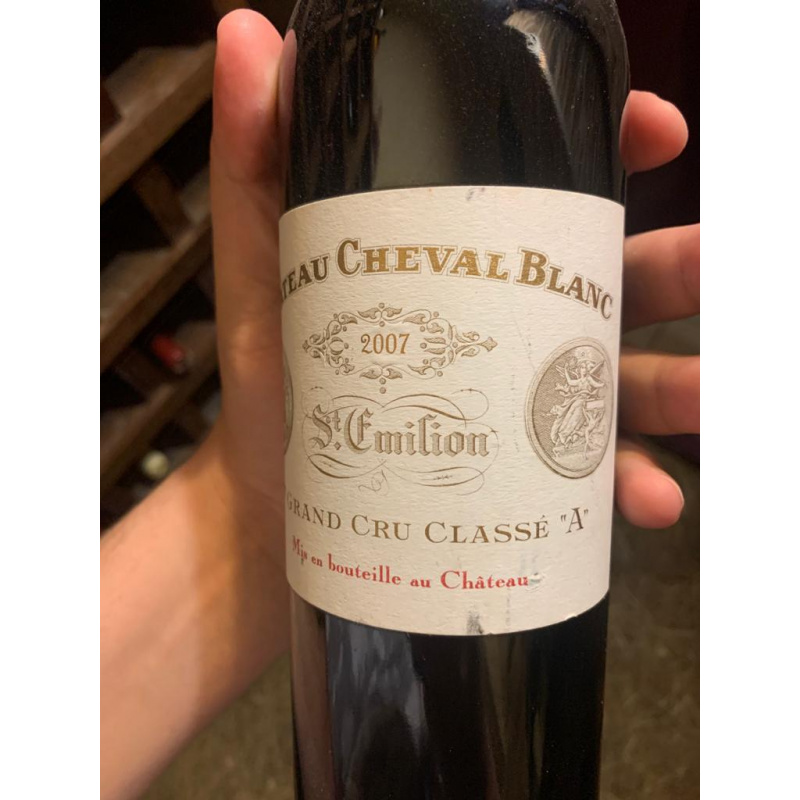 Вино Chateau Cheval Blanc, St-Emilion AOC 1-er Grand Cru Classe, 2007