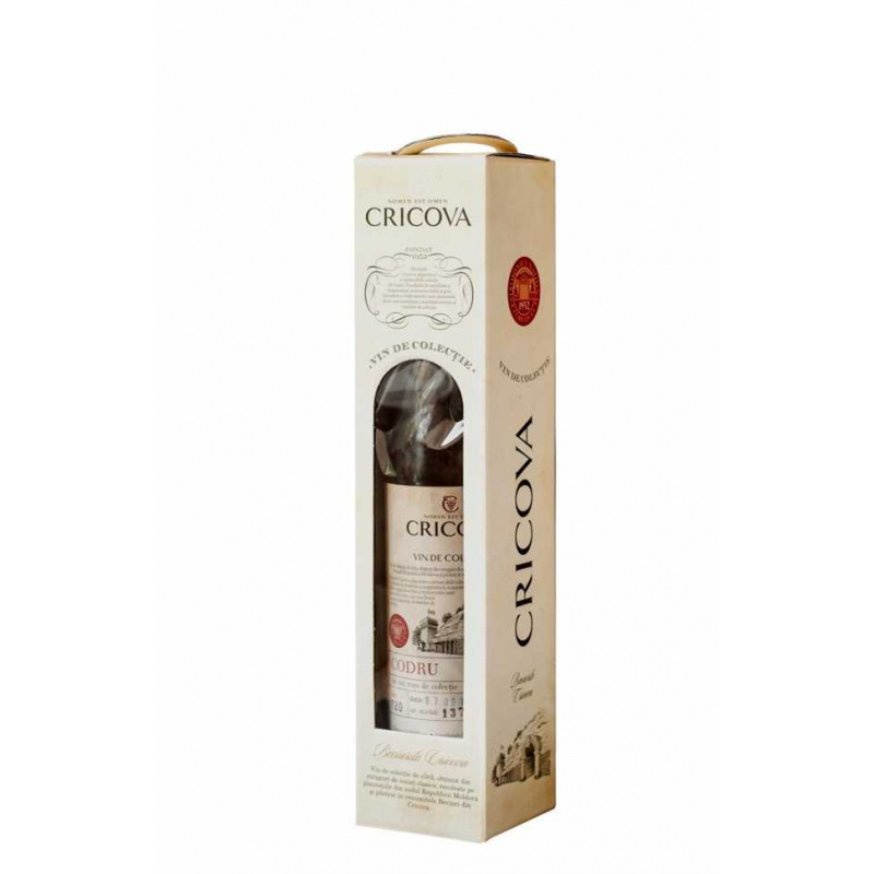 Вино «Codru» 1990 коллекционное, Cricova. 0,75