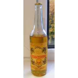 Настойка горькая Апельсиновая . 1992 год.Рязань.