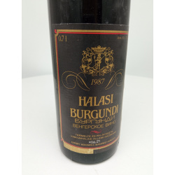 Вино Бургундское 1987г Венгрия 0,7л