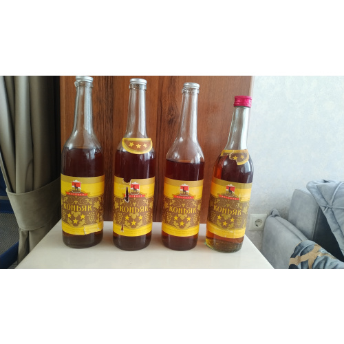 5 бут. Дагестанского коньяка "3 звездочный" Кизляр