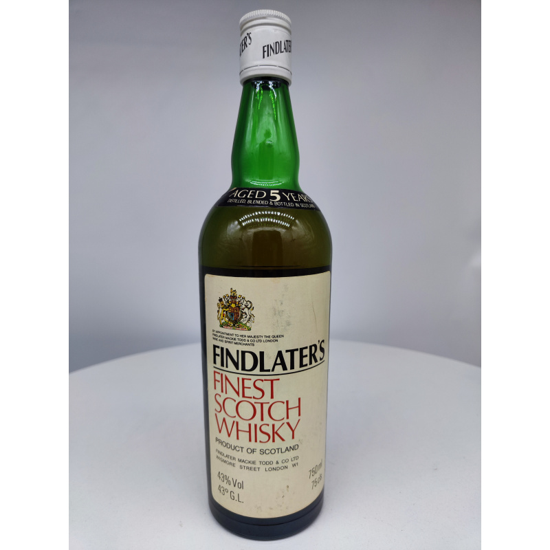 Виски Findlaters 5 0,75л Шотландия