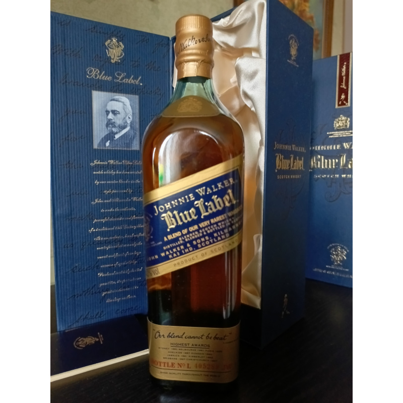 Johnnie Walker's Blue Label whiskey